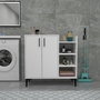 Hanah Home Armario multiusos Leskar - Blanco